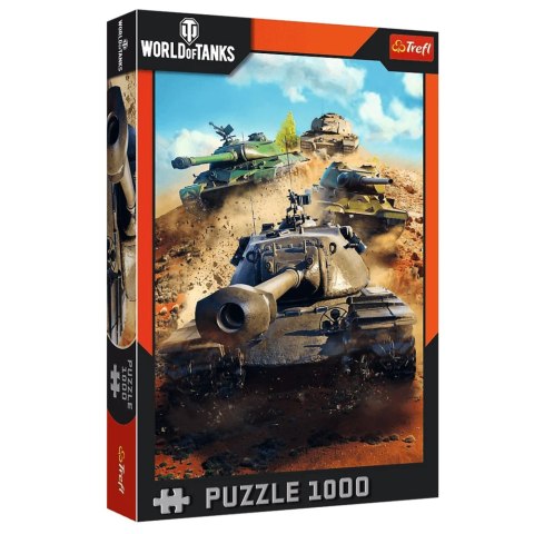 Puzzle - 1000 - World of Tanks: Czołgi w boju Trefl 10943 Trefl Puzzle