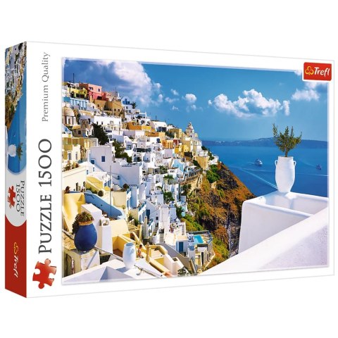 Puzzle - 1500 - Santorini, Grecja Trefl 26119 Trefl Puzzle