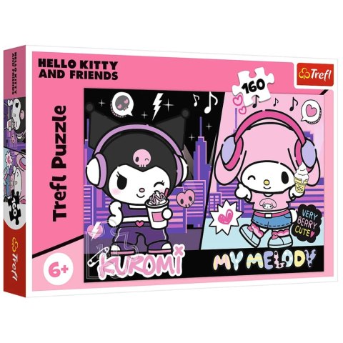Puzzle - 160 - Kuromi rządzi - Hello Kitty Trefl 15430 Trefl Puzzle