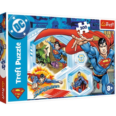 Puzzle 300 - Niezniszczalny Superman - Warner Superman Tref l23032 Trefl Puzzle
