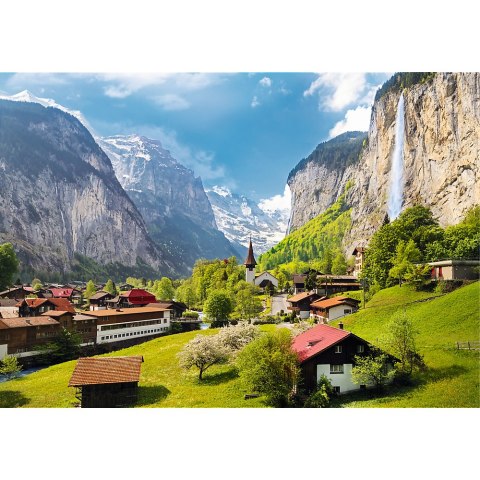 Puzzle - 3000 - Lauterbrunnen, Szwajcaria Trefl 33076 Trefl Puzzle