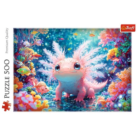 Puzzle - 500 - Aksolotl Trefl 37536 Trefl Puzzle