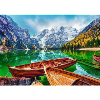 Puzzle - 500 - Jezioro Braies, Włochy Trefl 37486 Trefl Puzzle