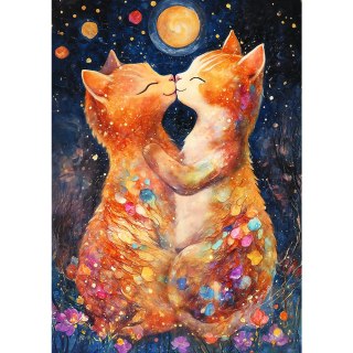 Puzzle - 500 - Pocałunek w Świetle księżyca Trefl 37546 Trefl Puzzle