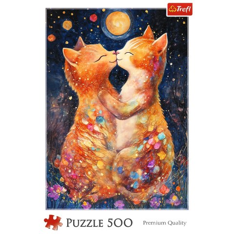 Puzzle - 500 - Pocałunek w Świetle księżyca Trefl 37546 Trefl Puzzle