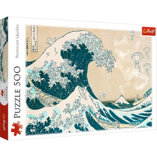 Puzzle - 500 - Wielka kocia fala Trefl 37537 Trefl Puzzle