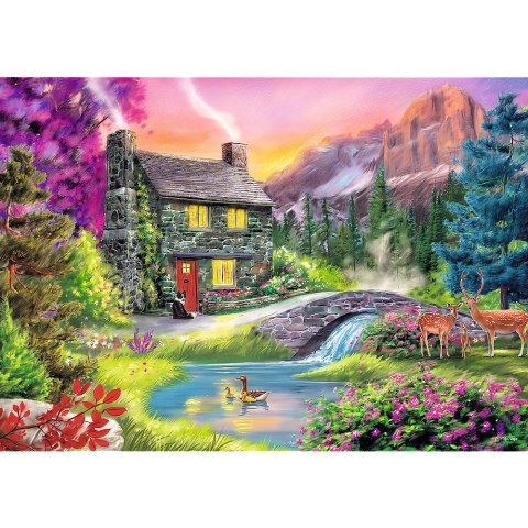 Puzzle 500 el. Górska sielanka Trefl 37325 Trefl Puzzle