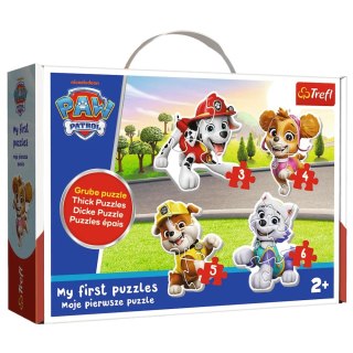 Puzzle Baby Classic - Kochane pieski - Psi Patrol Trefl 36136 Trefl Puzzle