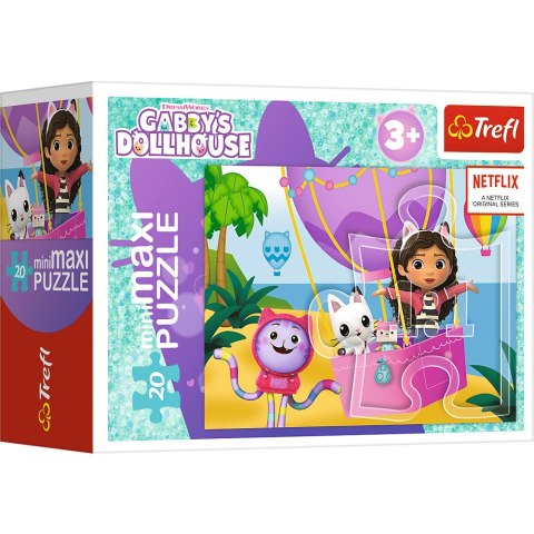 Puzzle - ''miniMaxi" - Kolorowy dzień Gabby / Trefl