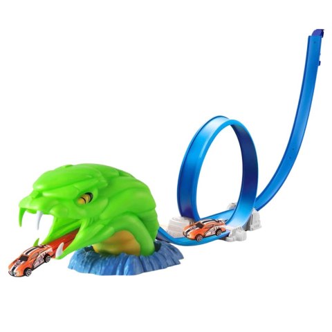 Tor Samochodowy Katapulta Wyrzutnia Pętla Wąż LEAN Toys