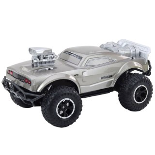 Duży Samochód Terenowo-Sportowy Zdalnie Sterowany RC Srebrny 1:8 LEAN Toys