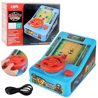 Interaktywny Symulator Jazdy Kierownica Zmiana Prędkości Dźwięki LEAN Toys
