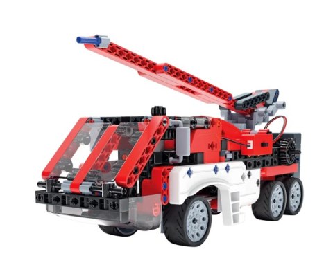 Naukowa Zabawa Klocki Laboratorium Mechaniki Samochód Strażacki Język Polski Clementoni 50728 Clementoni