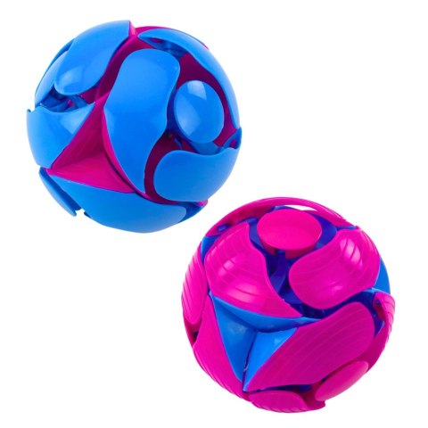 Piłka Zmieniająca Kolor do Rzucania Żonglowania 6cm Kolorowa LEAN TOYS