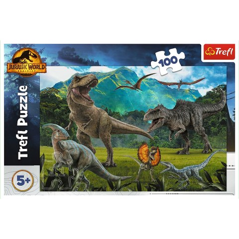 Puzzle - 100 - Park Jurajski - Universal Jurrasic World - Trefl