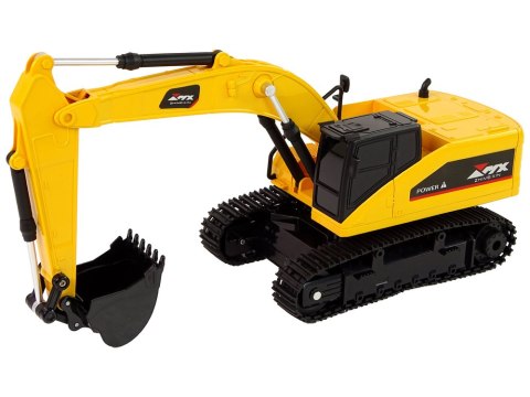 Żółta Koparka Gąsienicowa Zdalnie Sterowana LEAN Toys