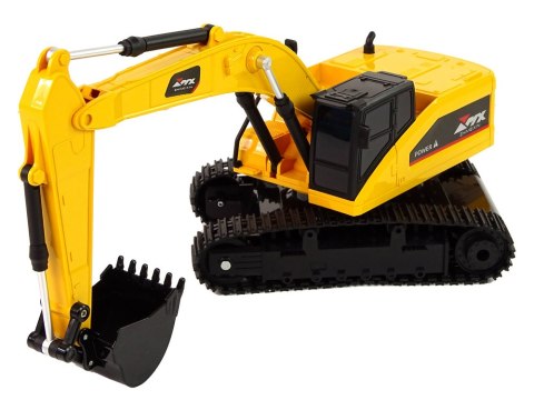 Żółta Koparka Gąsienicowa Zdalnie Sterowana LEAN Toys