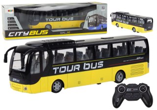 Autobus Zdalnie Sterowany Bus RC Niebieski Na Pilot Efekty Świetlne QL91910 LEAN Toys