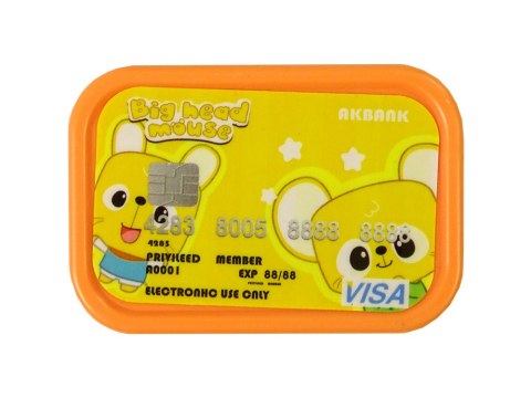 Bankomat Skarbonka Czujnik Rozpoznawania Twarzy PIN Oszczędzanie Pomarańczowy LEAN Toys