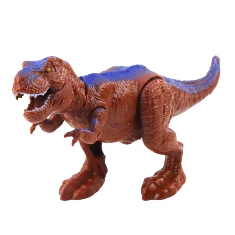 Ciężarówka Transport Dinozaurów Figurka Dinozaura Światła Dźwięki Zielona LEAN Toys