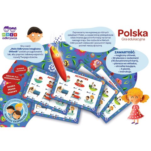 Gra Edukacyjna Magiczny ołówek Polska Trefl 02114 Trefl Gry