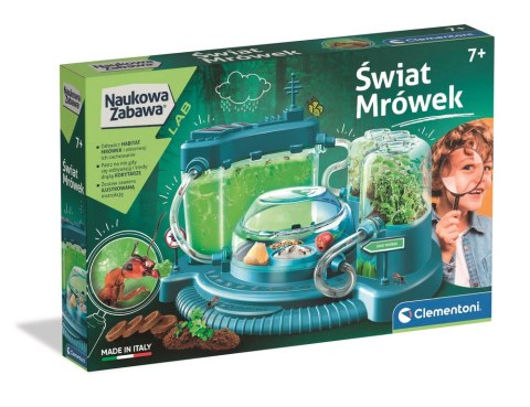 Naukowa Zabawa Laboratorium Świat Mrówek Habitat Mrówek Język Polski Clementoni 50394 Clementoni