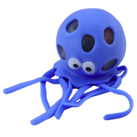 Ośmiornica Gniotek Antystresowy Sensoryczny Z Kulkami Żelowymi Mix LEAN Toys