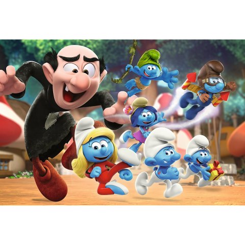 Puzzle - 100 - Nauki Papy Smerfa - Smerfy - Trefl 16481 Trefl Puzzle