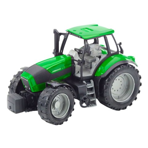 Traktor Rolniczy Farmerski Z Pługiem Napęd Zielony LEAN Toys