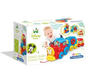 Zestaw Pociąg Lokomotywa Wagoniki Myszka Miki Baby Disney Clementoni 17168 Clementoni