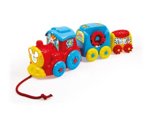 Zestaw Pociąg Lokomotywa Wagoniki Myszka Miki Baby Disney Clementoni 17168 Clementoni