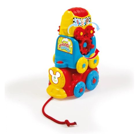 Zestaw Pociąg Lokomotywa Wagoniki Myszka Miki Baby Disney Clementoni 17168 Clementoni