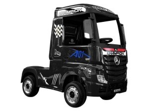 Auto na Akumulator Mercedes Actros Czarny Lakierowany MP4 LEAN CARS