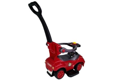 Jeździk z Pchaczem Mega Car 3w1 Czerwony LEAN CARS