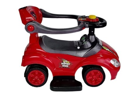 Jeździk z Pchaczem Mega Car 3w1 Czerwony LEAN CARS