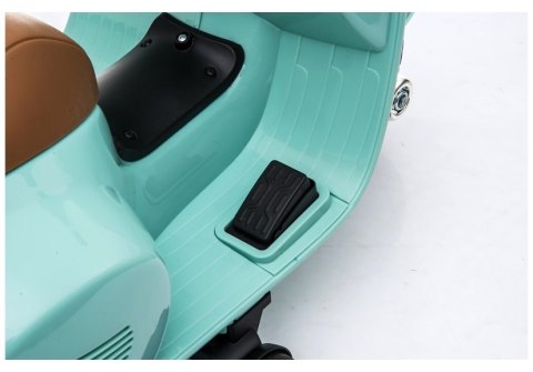 Skuter na Akumulator Vespa GTS 300 Mini Turkusowy LEAN CARS