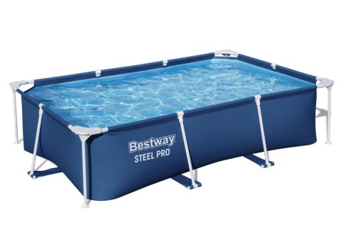 Basen Ogrodowy Stelażowy 259 x 170 x 61cm Bestway 56403 Bestway