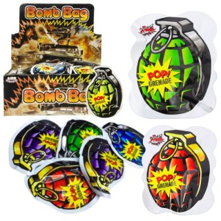Bezpieczny Granat Hukowy Balon Samopompujący Dla Dzieci Zgnieć i Rzuć LEAN TOYS