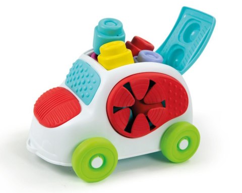 Clemmy Autko Sensoryczne z Klockami Sorter Clementoni 17315 Clementoni