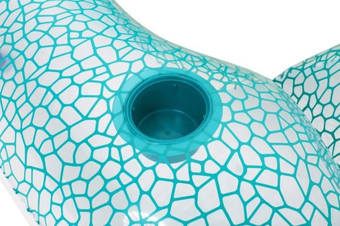 Dmuchana Poduszka Koło Do Pływania Niebieskie 102 x 94 cm Bestway 43097 Bestway