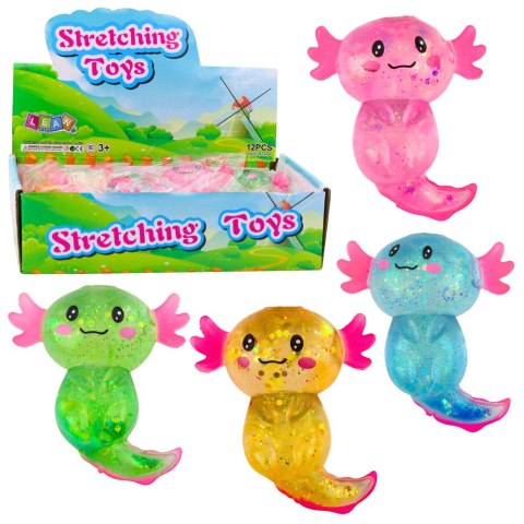 Gniotek Antystresowy Aksolotl Squishy Dla Dzieci Mix Kolor LEAN TOYS