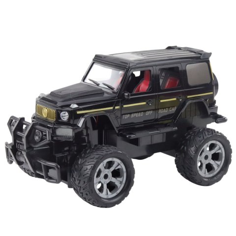 Samochód Terenowy Zdalnie Sterowany RC Światła Czarny 1:12 LEAN Toys