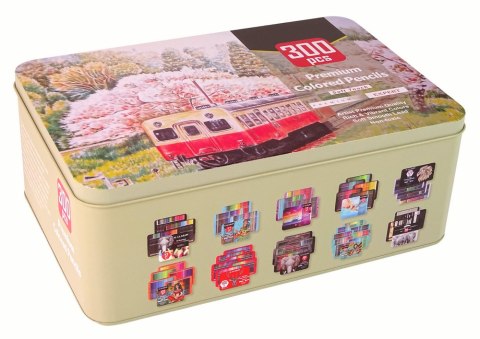 Zestaw Małego Artysty 300szt. Kredek W Organizerze LEAN