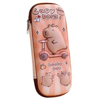 Piórnik Przybornik Szkolny Kapibara Na Hulajnodze 23cm LEAN