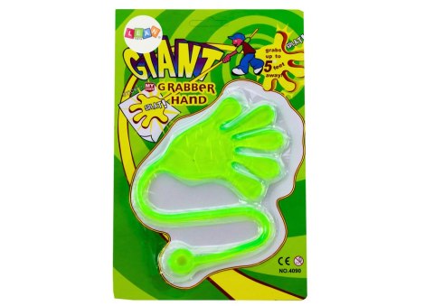 Lepka Rączka Łapka Elastyczna Glut Slime Zielona LEAN TOYS