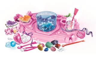 Naukowa Zabawa Laboratorium Kryształowych Ozdób Biżuteria Kamienie Szlachetne Język Polski Clementoni 50398 Clementoni