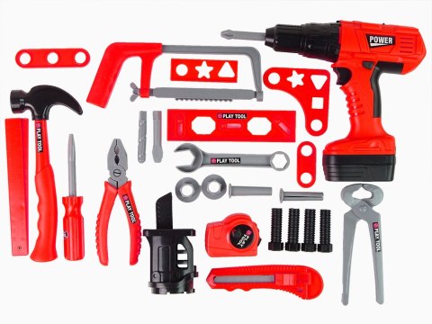 Zestaw Majsterkowicza Wkrętarka Na Baterie Młotek Piła LEAN Toys