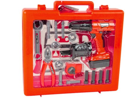 Zestaw Majsterkowicza Wkrętarka Na Baterie Młotek Piła LEAN Toys