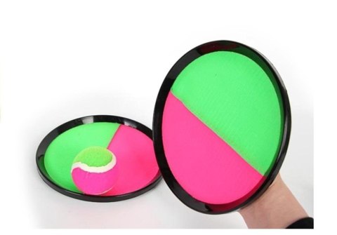 Gra Zręcznościowa Catch Ball Rzepy Piłka Squap LEAN TOYS