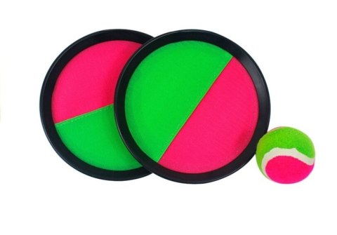 Gra Zręcznościowa Catch Ball Rzepy Piłka Squap LEAN TOYS